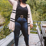 S'mores And Snuggles Cardigan In Cream Curves Image - 1