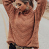 Humble Abode Knit Sweater in Cinnamon Image - 1