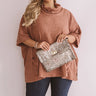 Glittering Lights Ribbed Sweater Top Curves Image - 1
