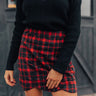 Holiday In The Hills Checkered Skirt Image - 1