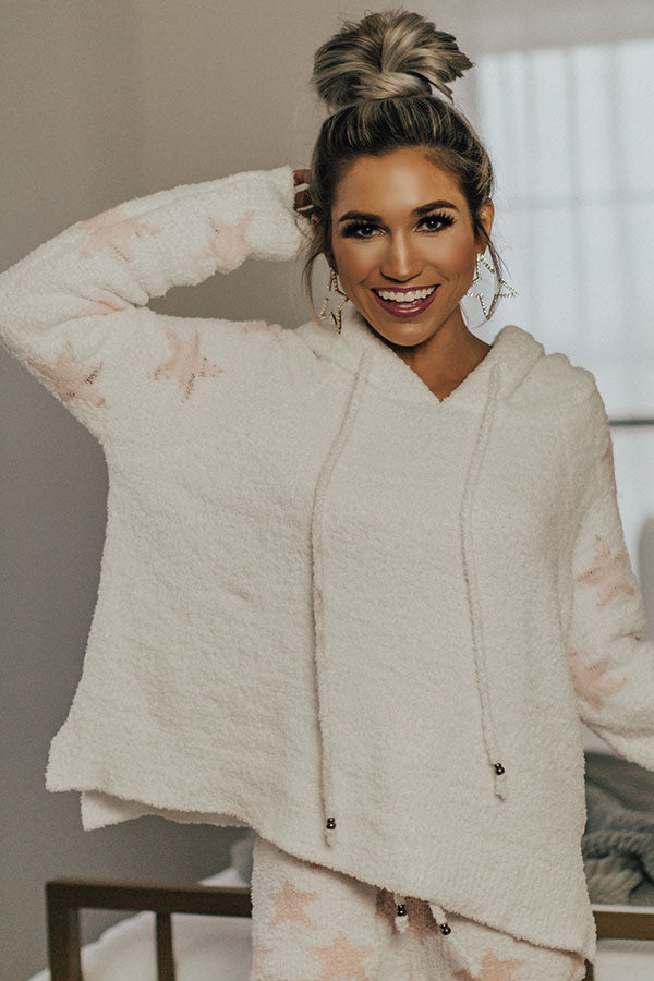 Star Power Knit Hoodie Image - 4