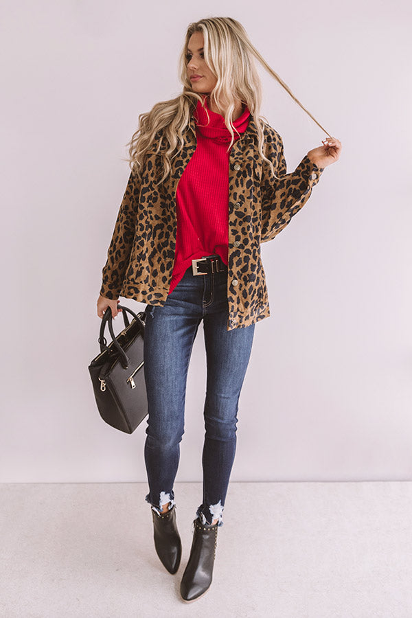 Prosecco At The Penthouse Waffle Knit Top Image - 4