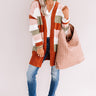 Nice To Meet Ya Stripe Chenille Cardigan Image - 1