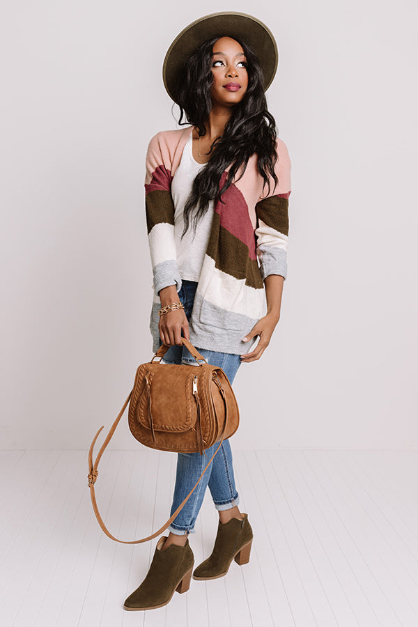 True To You Stripe Cardigan Image - 2