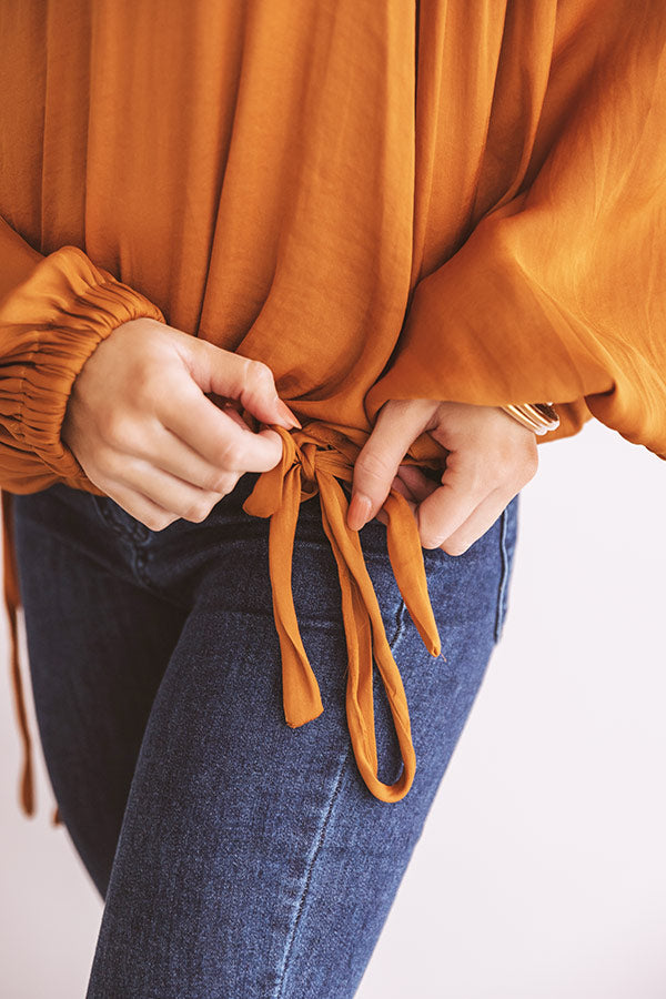 Sunrise Champagne Shift Top Image - 4