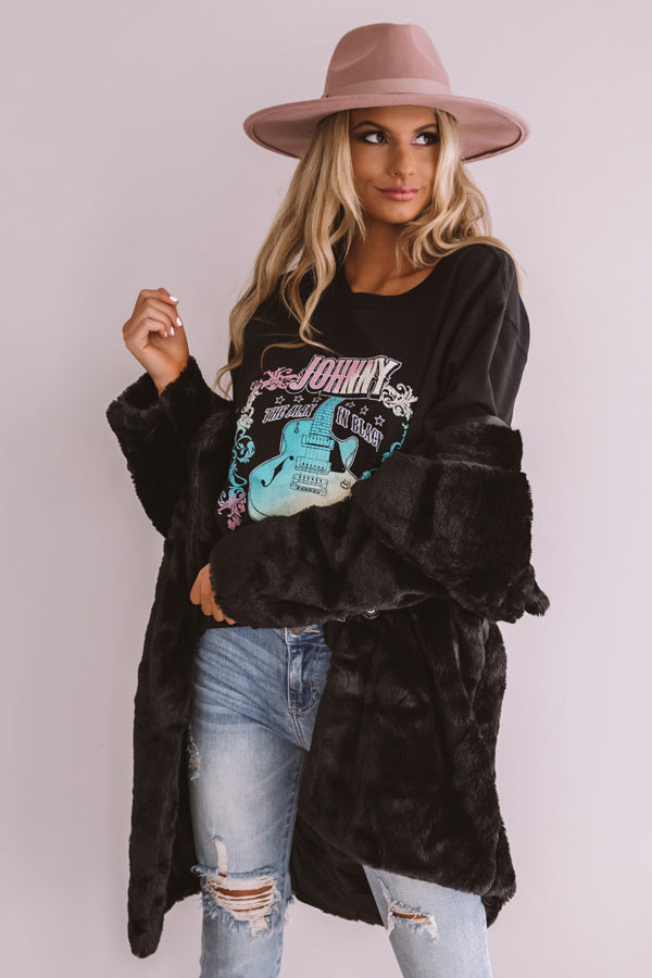 The Johnny Shift Tee In Black Image - 3