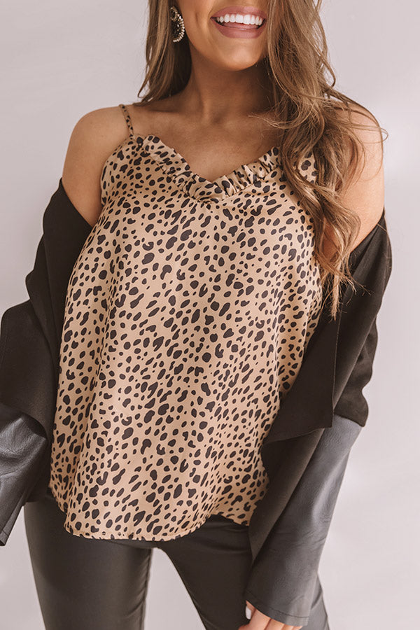 The Latest In Luxury Leopard Tank Image - 5