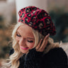 Back To Chat Leopard Beret Image - 1