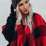 Fa-La-La Fabulous Faux Fur Pom Beanie In Black Image - 1