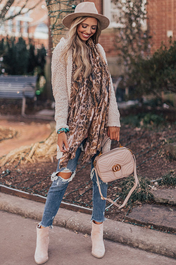 On The Rise Snake Print Scarf Image - 2