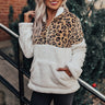 Colorado Kisses Leopard Teddy Pullover Image - 1