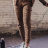 Cozy Express Leopard Joggers Image - 1