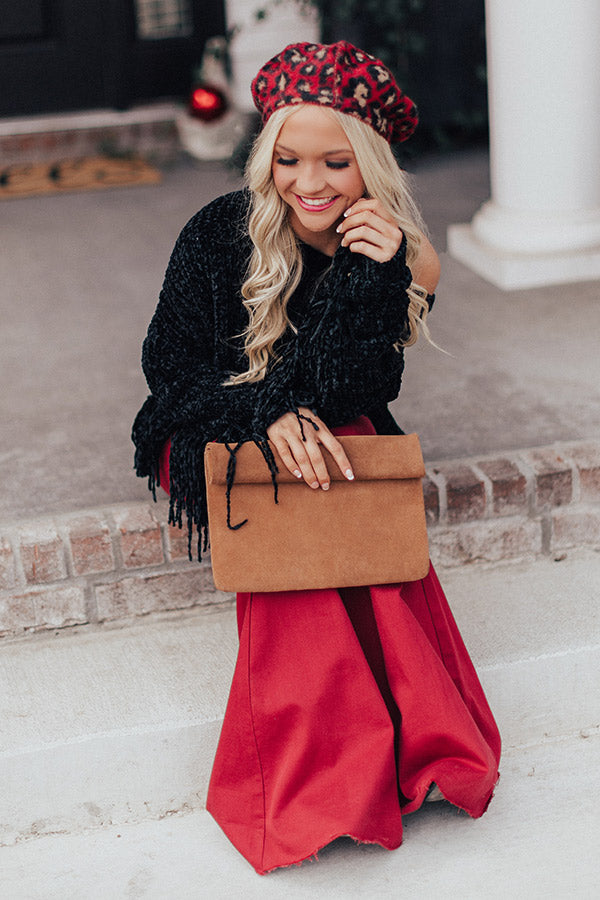 Stop The Show Chenille Fringe Sweater Image - 4