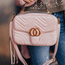 Bryant Park Views Quilted Crossbody In Blush Image - 1