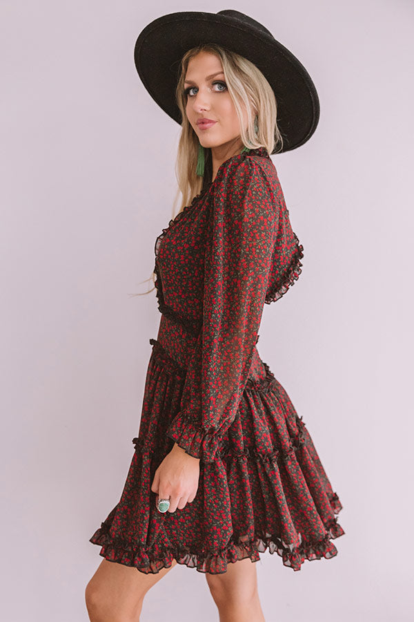 Dramatic Reveal Floral Babydoll Dress • Impressions Online Boutique