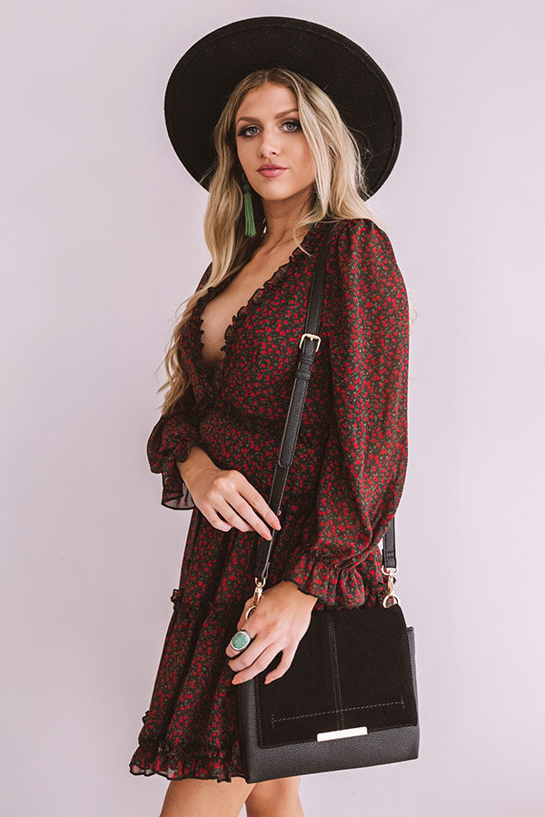 Dramatic Reveal Floral Babydoll Dress – Impressions Online Boutique