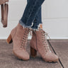 The Ashton Faux Fur Lined Boot In Taupe Image - 1