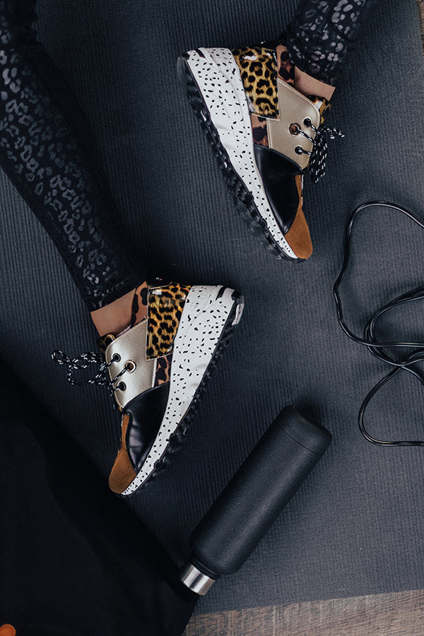 The Chloe Leopard Sneaker Image - 4