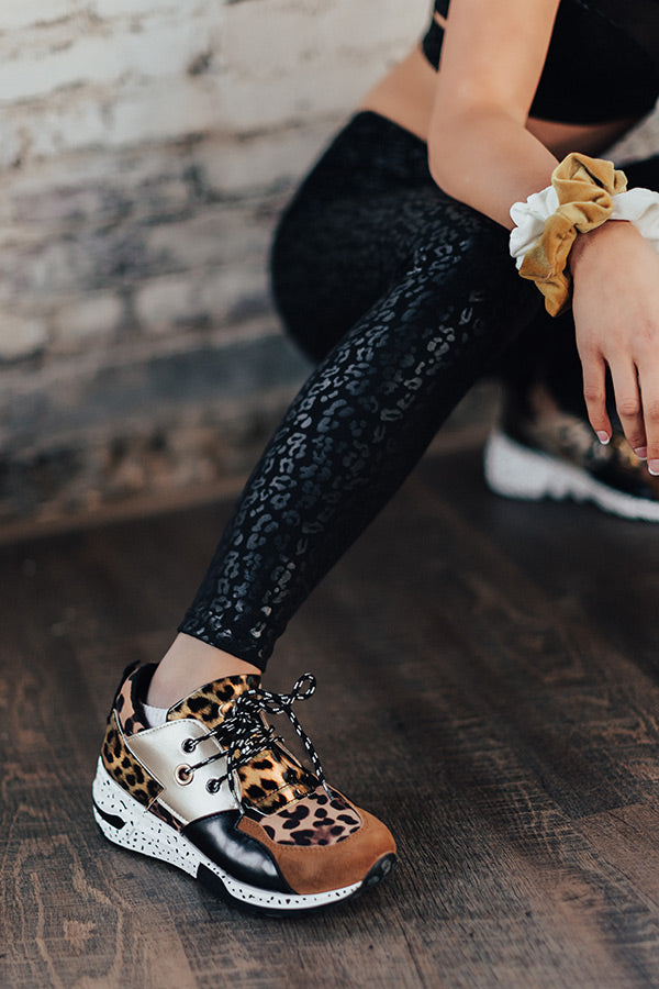 The Chloe Leopard Sneaker Image - 2