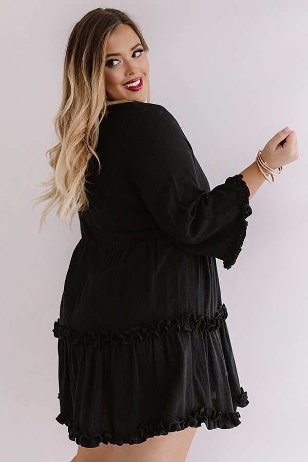 Force Of Fabulousness Shift Dress In Black Curves Image - 3