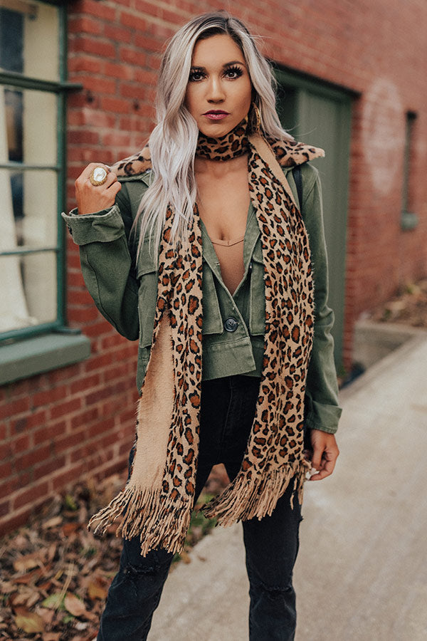 Leopard Confidential Scarf Image - 1