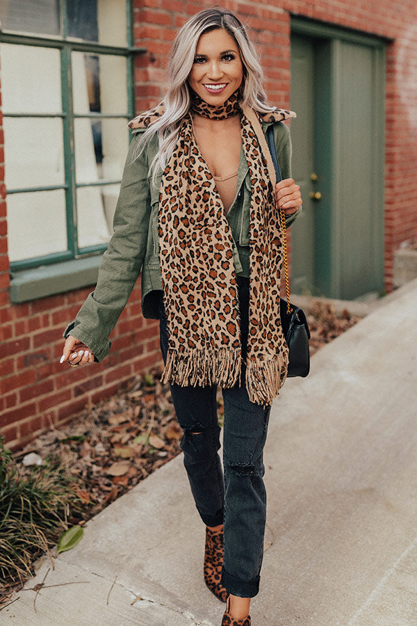 Leopard Confidential Scarf Image - 2