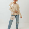 Stargazer Ultra Soft Knit Sweater in Beige Image - 1