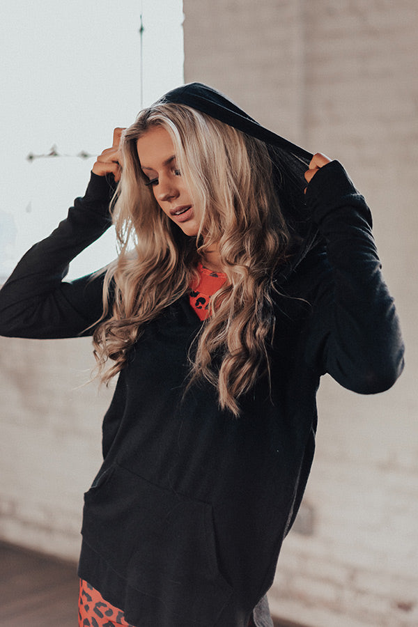 Cappuccino Run Hoodie In Black Image - 1