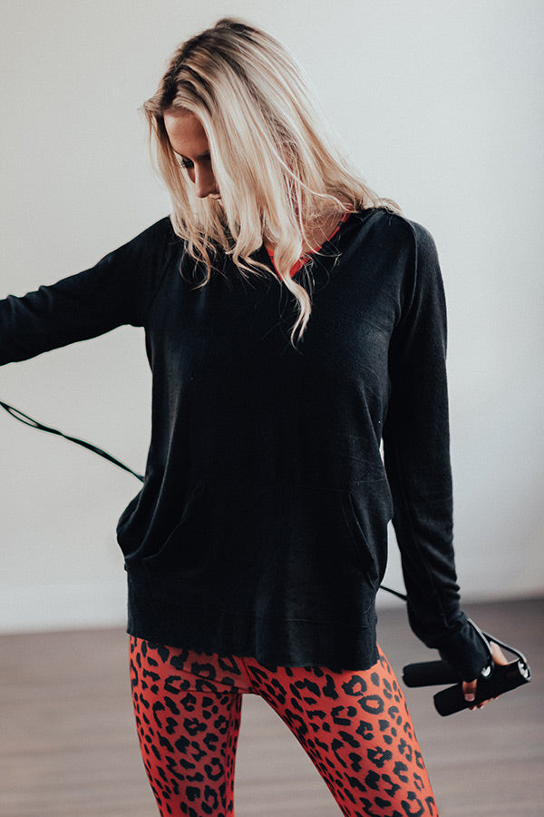 Cappuccino Run Hoodie In Black Image - 3