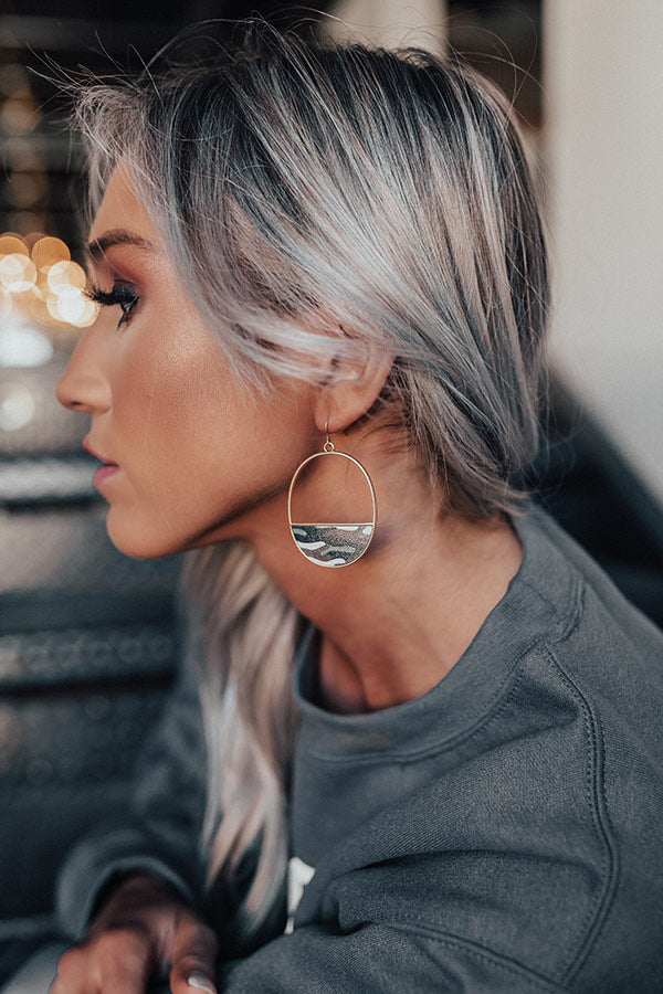 Colorado Kisses Camo Earrings Image - 1