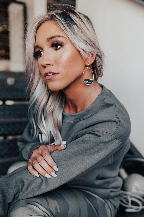 Colorado Kisses Camo Earrings Image - 1