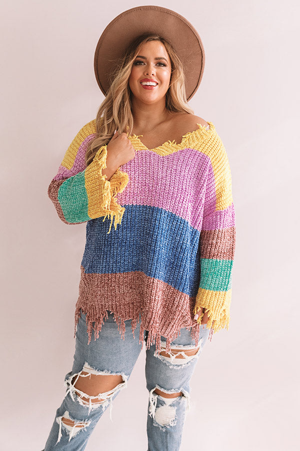 Matters Of The Heart Chenille Sweater Curves Image - 1