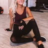 Good Karma Mesh High Waist Active Legging Image - 1