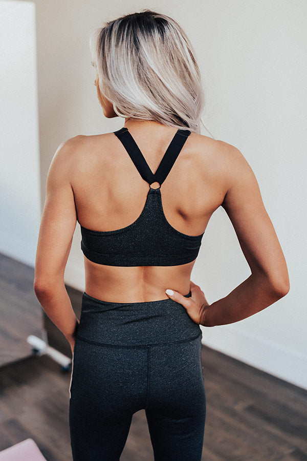 Hustle And Happiness Sports Bra Image - 5