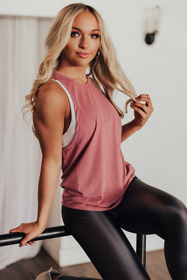 Spin And Spritzers Twist Open Back Tank Image - 3