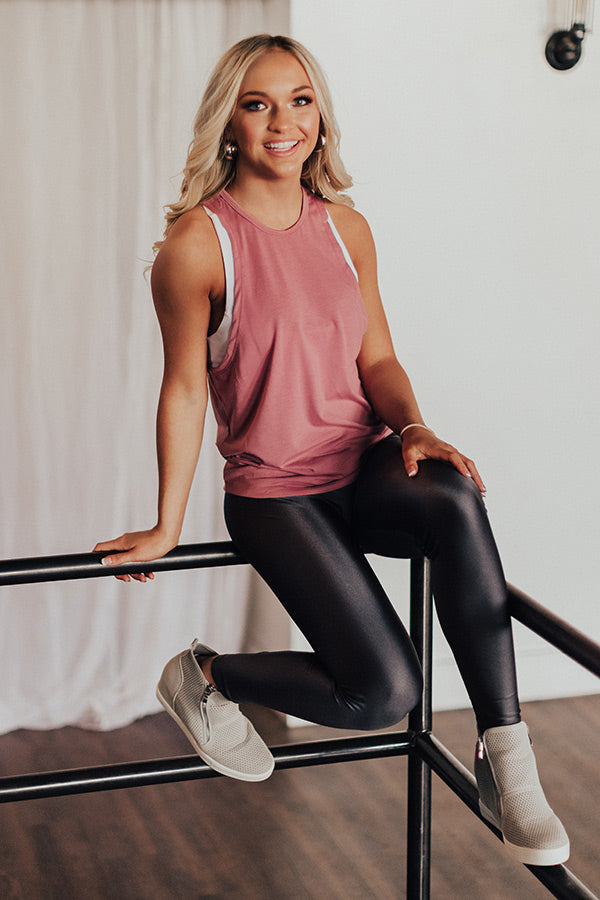 Spin And Spritzers Twist Open Back Tank Image - 4