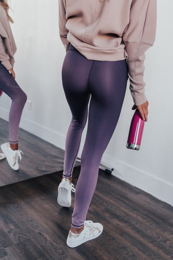 Personal Best High Waist Ombre Active Legging Image - 5