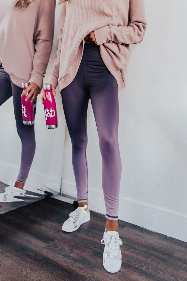 Personal Best High Waist Ombre Active Legging Image - 1