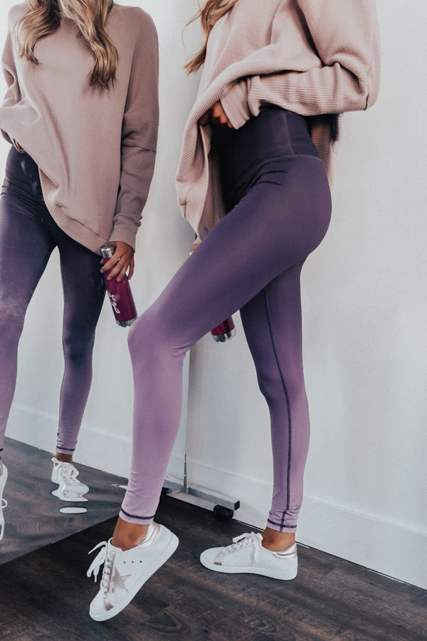 Personal Best High Waist Ombre Active Legging Image - 3