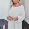 Autumn Bliss Knit Sweater In Grey Image - 1