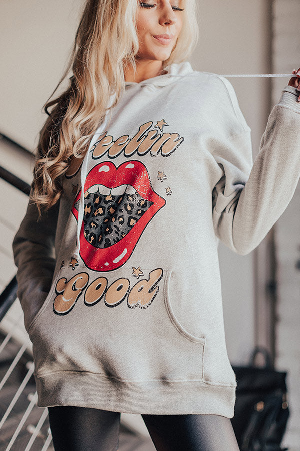 Feelin' Good Hoodie Image - 3