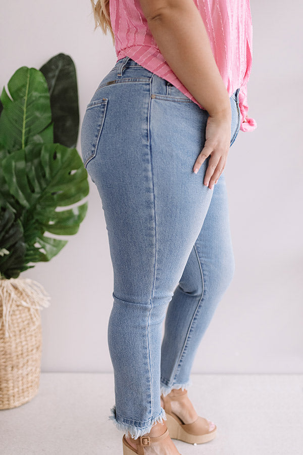 KanCan The Lela High Waist Relaxed Ankle Skinny Curves Image - 3