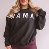 Mama Sweatshirt In Black Curves Image - 1