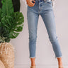 KanCan The Lela High Waist Relaxed Ankle Skinny Image - 1