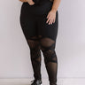 Are You Ready For It?! Mesh High Waist Active Legging Curves Image - 1