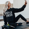 Influencer Crop Sweatshirt Image - 1