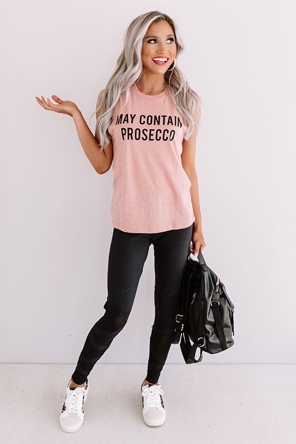 May Contain Prosecco Shift Tank Image - 3