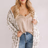Chance To Charm Snake Print Cardigan  Curves Image - 1