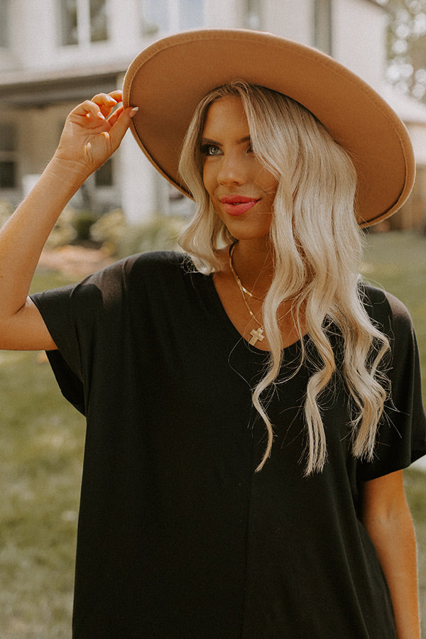 What's The Scoop Felt Hat In Iced Latte Image - 2