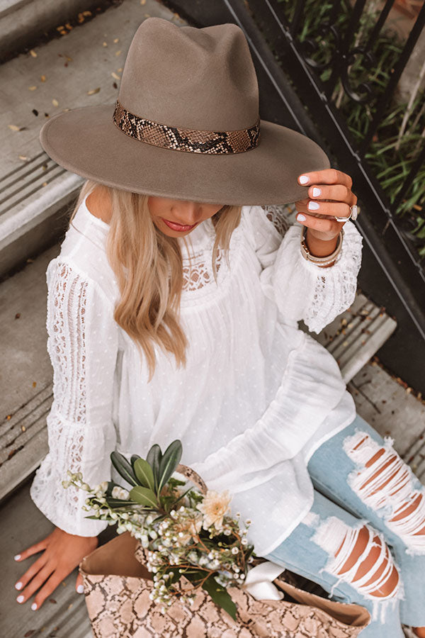 Dreams Of Tomorrow Wool Hat In Martini Olive Image - 1